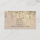 pianist elegant visitekaartje (Achterkant)