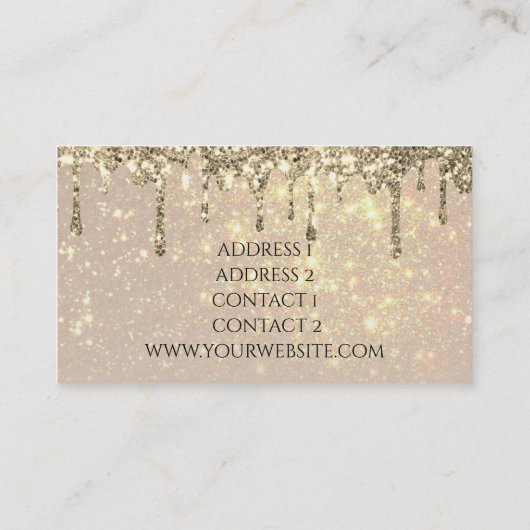 pianist elegant visitekaartje (Achterkant)