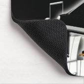 Pianist en toetsenbord muismat (Hoek)