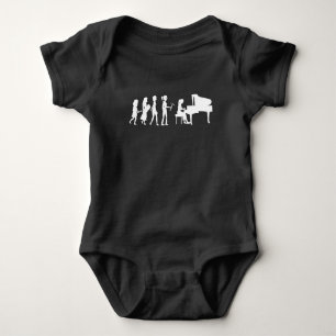 Pianist Evolution Music Orchestra Piano Romper
