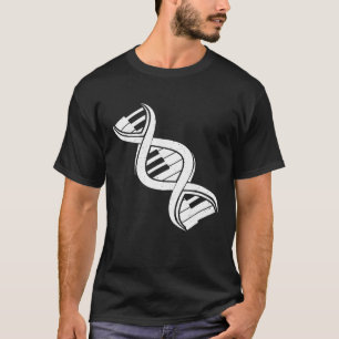 Pianist Gift Idee Toetsenborden DNA Klassieke Muzi T-shirt