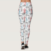 Pianist handpatroon leggings (Achterkant)