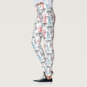 Pianist handpatroon leggings (Links)