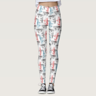 Pianist handpatroon leggings