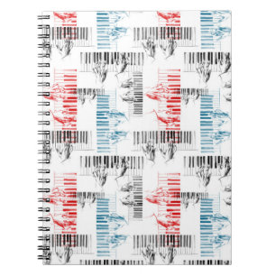 Pianist handpatroon notitieboek