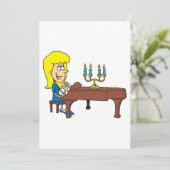 Pianist Kaart (Staand voorkant)