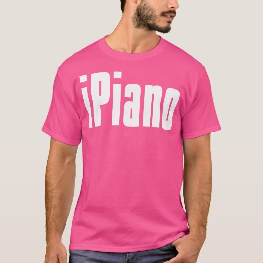 Pianist Keyboard Jazz Indie Rock Blues Orche T-shirt (Voorkant)
