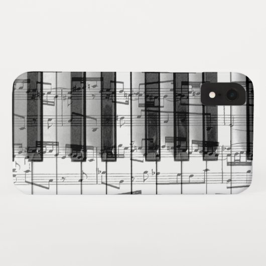 pianist keyboard pianomuziek Case-Mate iPhone case (Achterkant (horizontaal))
