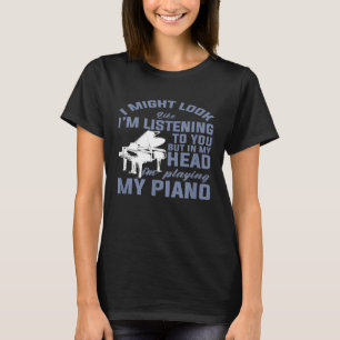 Pianist Klassieke Muziek Liefhebber Piano T-shirt