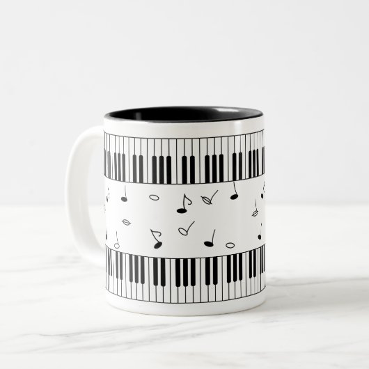 Pianist mok (Voorkant links)