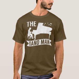 Pianist Music Lover het Piano-Man 4520  T-shirt