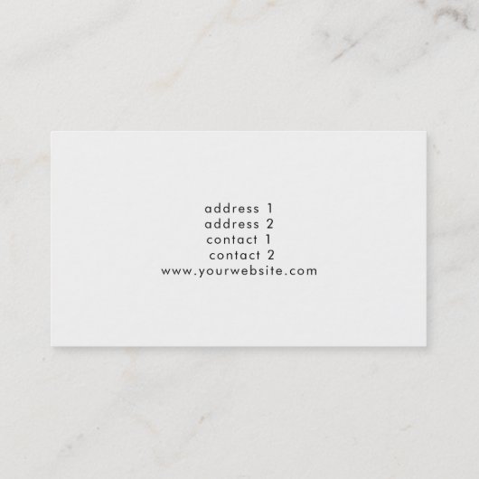 Pianist Pastel Kleuren Muziekdocent Visitekaartje (Achterkant)