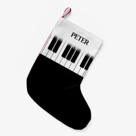 Pianist Pianist Toetsenbord Kleine Kerstsok