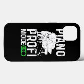 Pianist Piano Keyboardist Piano Profi Mode Aan Case-Mate iPhone Case (Achterkant (horizontaal))