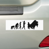 Pianist Piano Orchestra Composer Mozart Bumpersticker (Op auto)