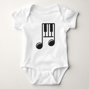 Pianist Piano Teacher Musical Note Art Romper