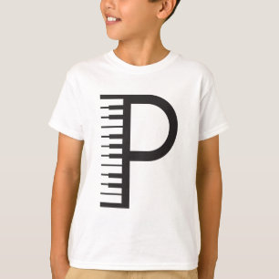 Pianist Piano Teacher Musical Note Design T-shirt