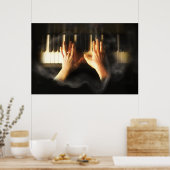 Pianist Poster (Keuken)