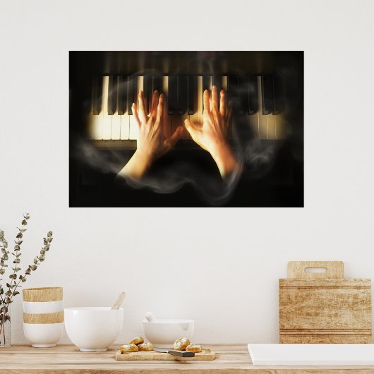 Pianist Poster (Keuken)