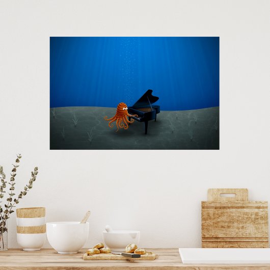 Pianist Poster (Keuken)