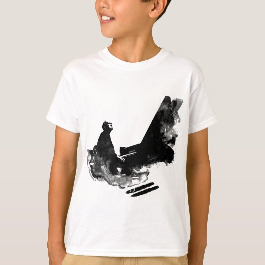 pianist t-shirt (Voorkant)