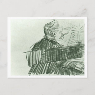 Pianist, Vincent van Gogh Fine Art Briefkaart