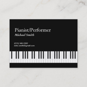 Pianist Visitekaartje