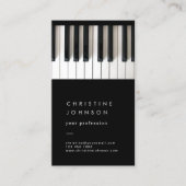 pianist visitekaartje (Voorkant)