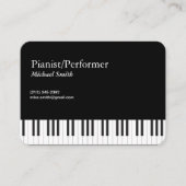 Pianist Visitekaartje (Voorkant)