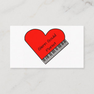 Pianist Visitekaartje