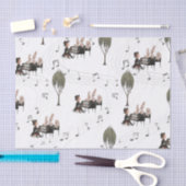 Pianist-weefselpapier Tissuepapier (Craft)