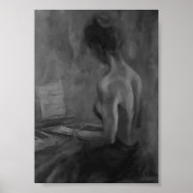 Pianista Mujer Original Oils Artwork Impresiones
