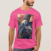 Pianiste Uil T-shirt (Voorkant)