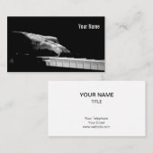 Pianist's hand visitekaartje (Voorkant / Achterkant)