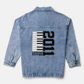 Piano 12e piano 2011 denim jacket (Achterkant)