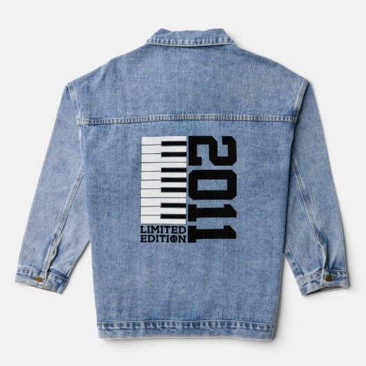 Piano 12e piano 2011 denim jacket (Achterkant)