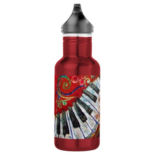Piano 18oz waterfles (Rechts)