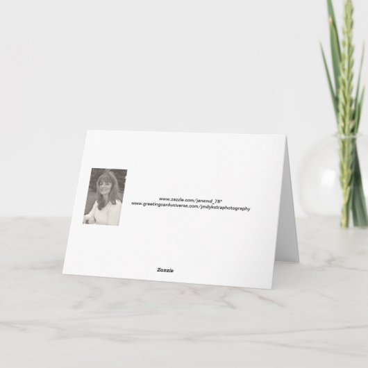 Piano 50e verjaardag kaart (Achterkant)