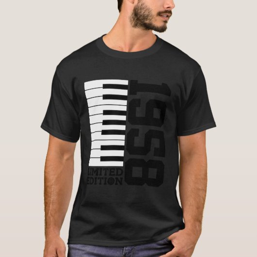 Piano 65e piano 1958 t-shirt (Voorkant)