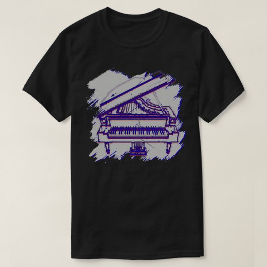 Piano 67 t-shirt (Design voorkant)