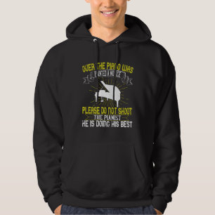 Piano - Alsjeblieft, schiet de pianist niet neer Hoodie