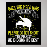 Piano - Alsjeblieft, schiet de pianist niet neer