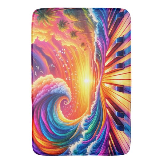 Piano Art Badmat (Voorkant Verticaal)