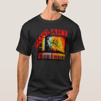 Piano Art - Electronica T-shirt