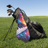 Piano Art Golfhanddoek (Groen)