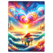 Piano Art Klembord (Achterkant)