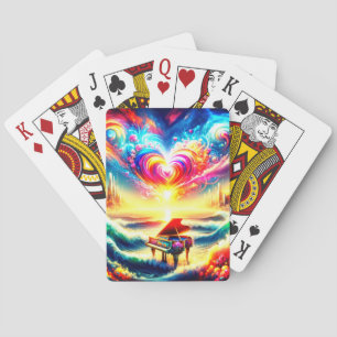 Piano Art Pokerkaarten