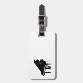 Piano Bagagelabel (Voorkant verticaal)