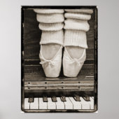 Piano Ballet Duet, groot formaat Poster (Voorkant)