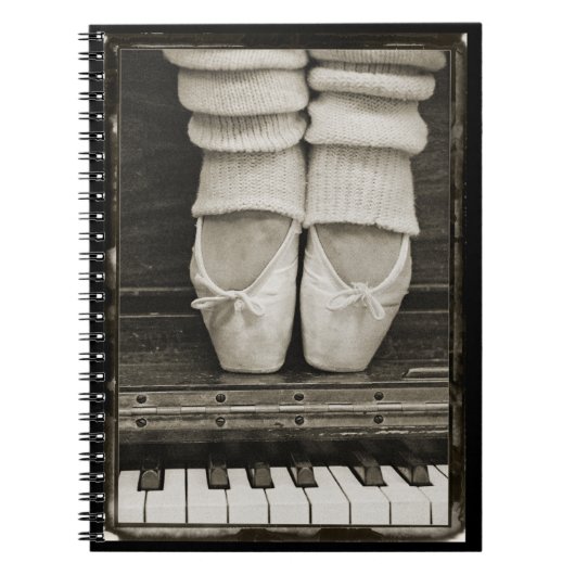 Piano Ballet Duet-laptop Notitieboek (Voorkant)
